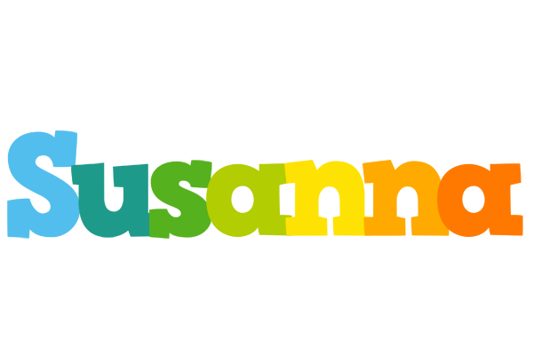 Susanna rainbows logo