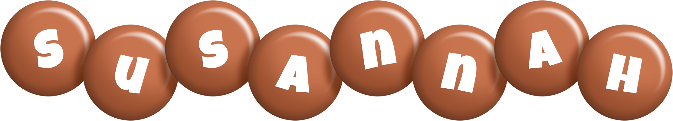 Susannah candy-brown logo