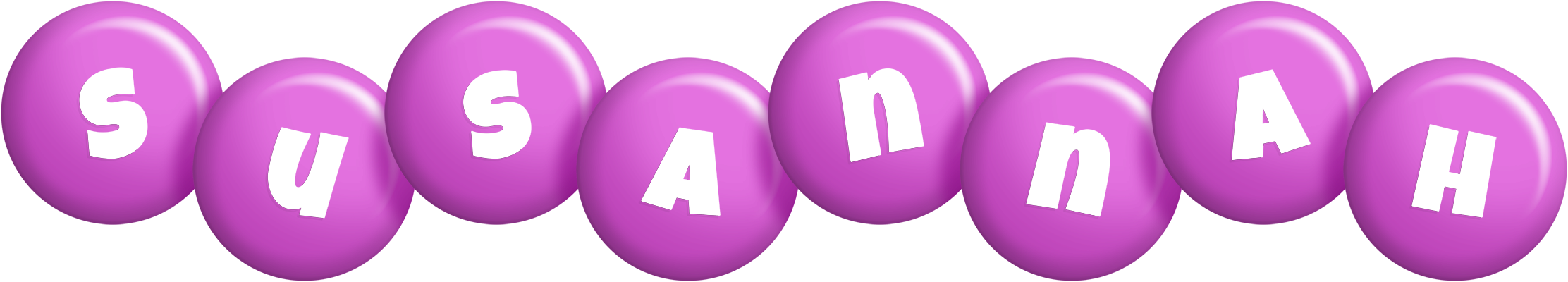 Susannah candy-purple logo