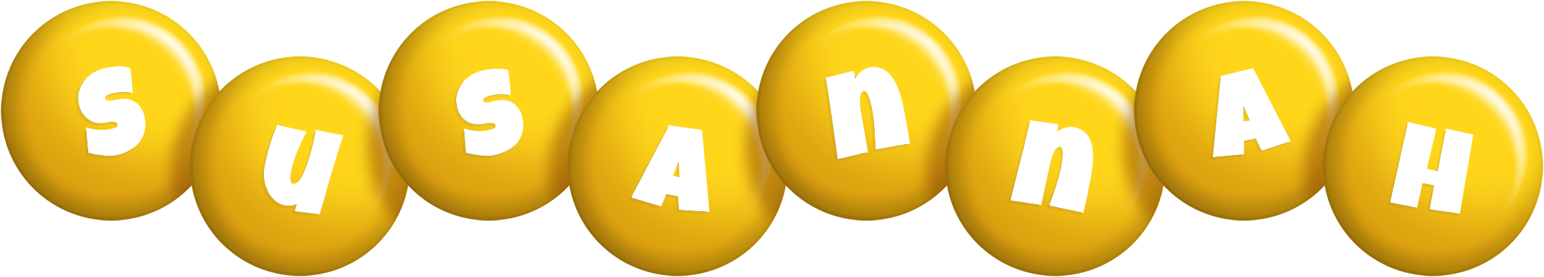 Susannah candy-yellow logo