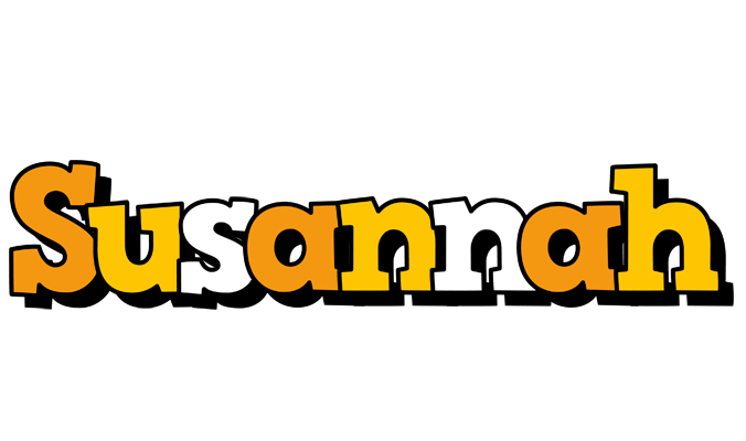 Susannah cartoon logo