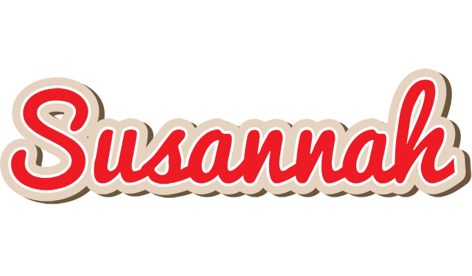 Susannah chocolate logo