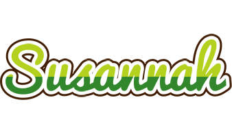 Susannah golfing logo