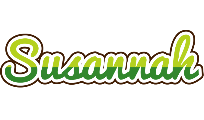 Susannah golfing logo