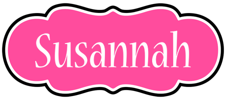 Susannah invitation logo