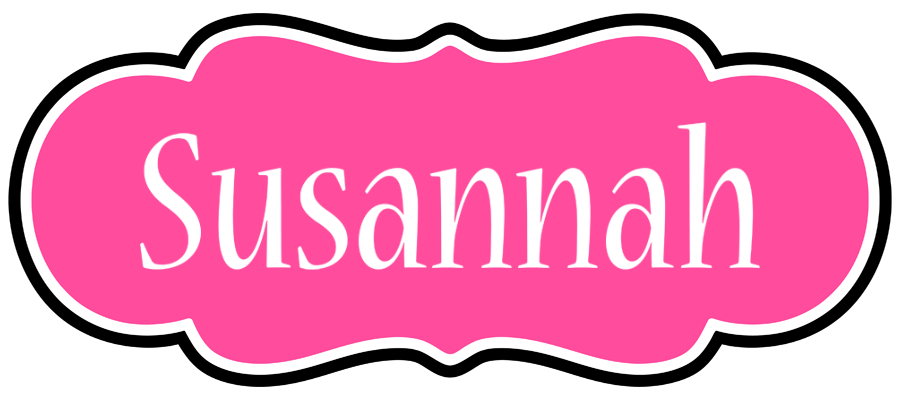 Susannah invitation logo