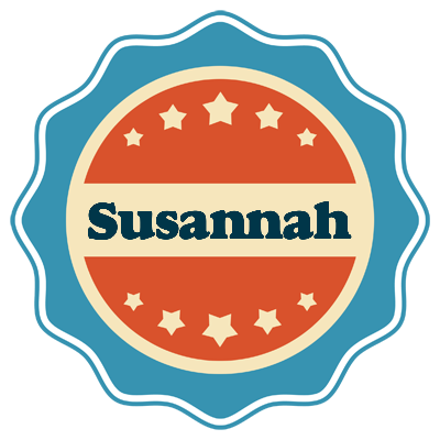 Susannah labels logo