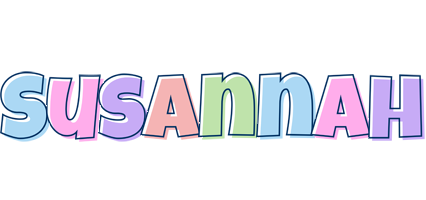 Susannah pastel logo