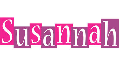 Susannah whine logo