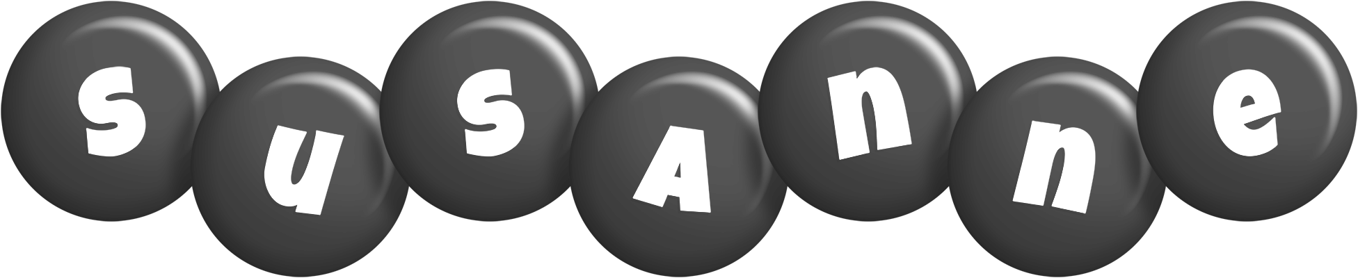 Susanne candy-black logo