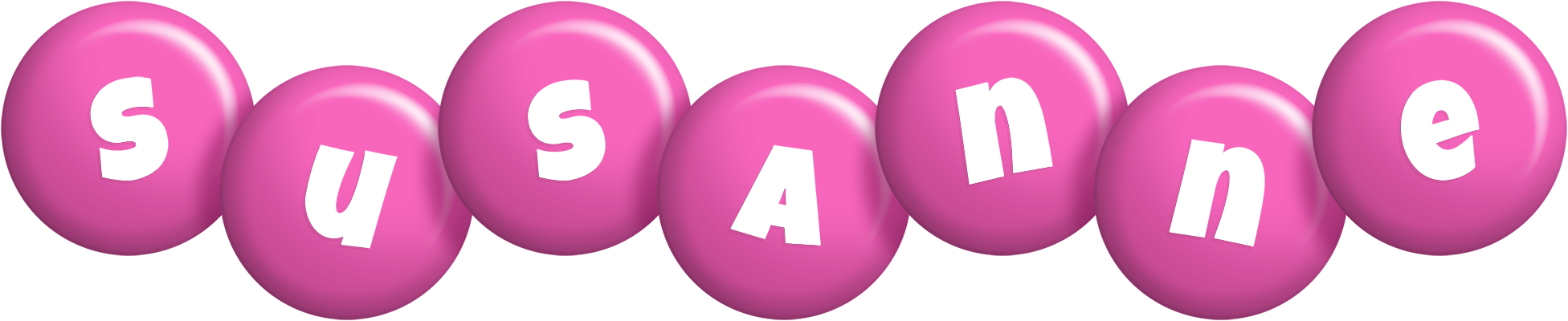 Susanne candy-pink logo