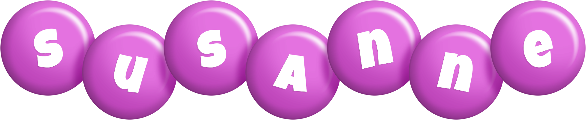 Susanne candy-purple logo