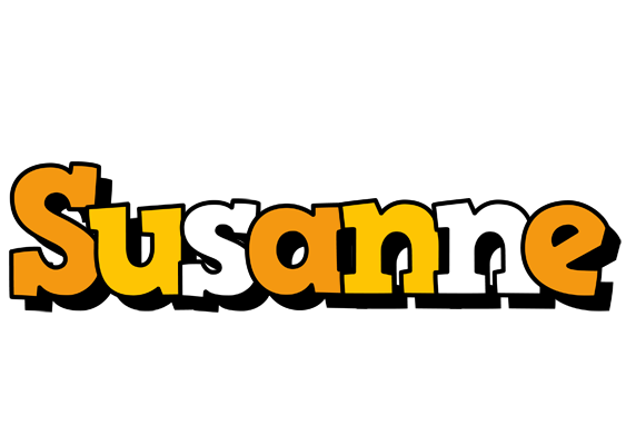Susanne cartoon logo