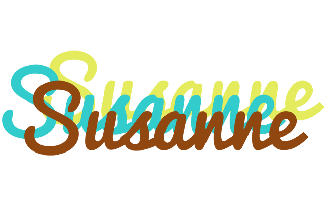 Susanne cupcake logo