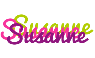 Susanne flowers logo