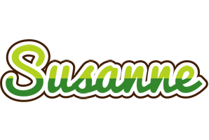 Susanne golfing logo