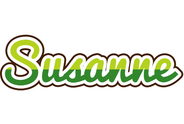 Susanne golfing logo