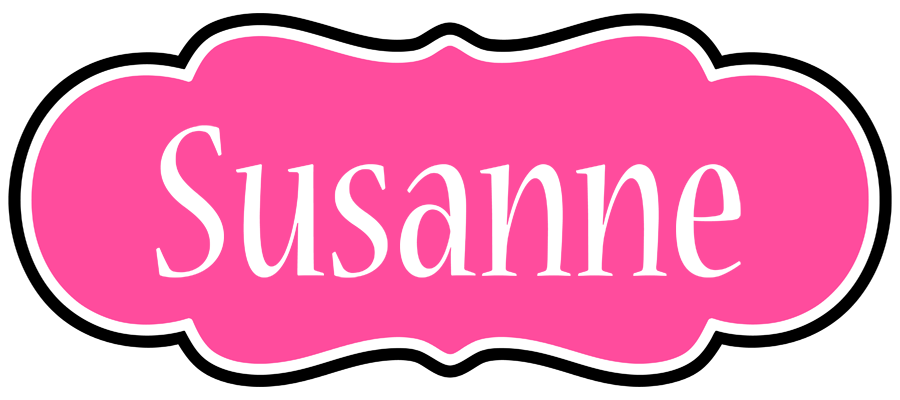 Susanne invitation logo