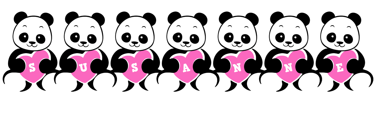 Susanne love-panda logo