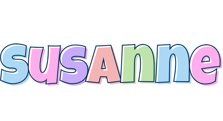 Susanne pastel logo