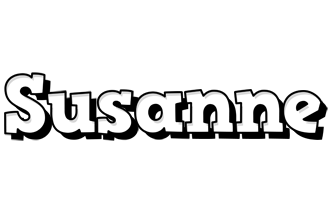 Susanne snowing logo