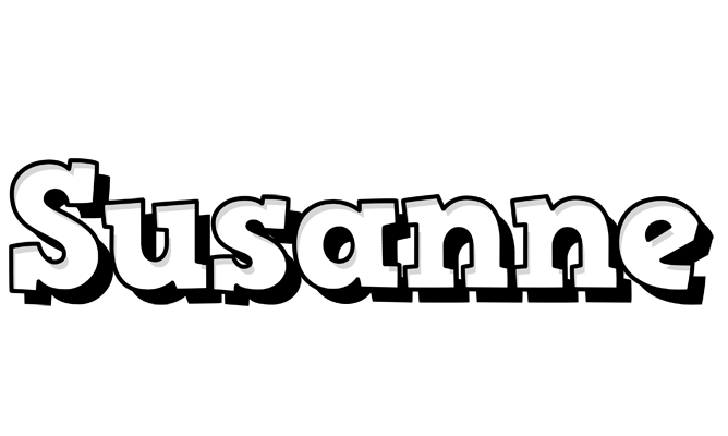 Susanne snowing logo