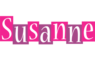 Susanne whine logo