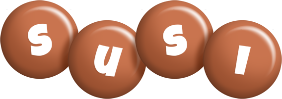 Susi candy-brown logo