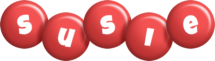 Susie candy-red logo