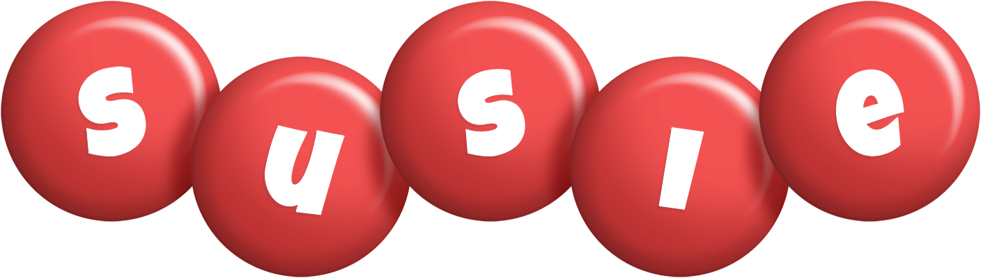 Susie candy-red logo