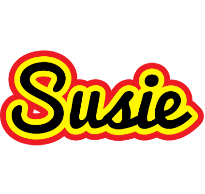 Susie flaming logo