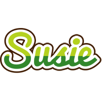 Susie golfing logo