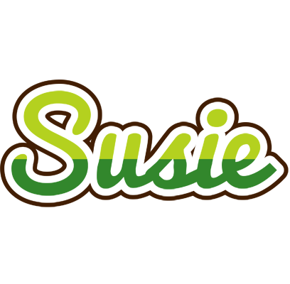 Susie golfing logo