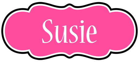 Susie invitation logo