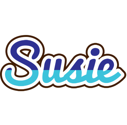 Susie raining logo