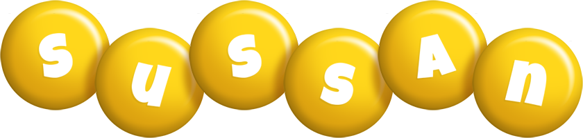 Sussan candy-yellow logo