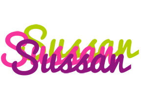 Sussan flowers logo
