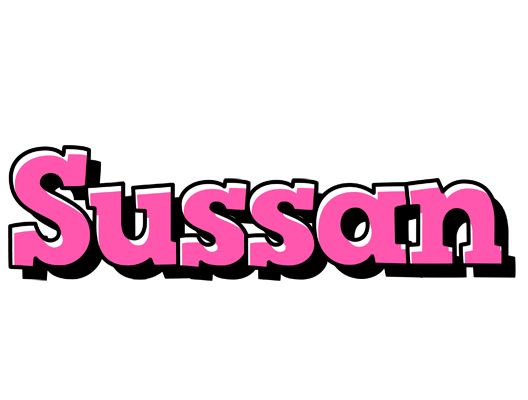 Sussan girlish logo