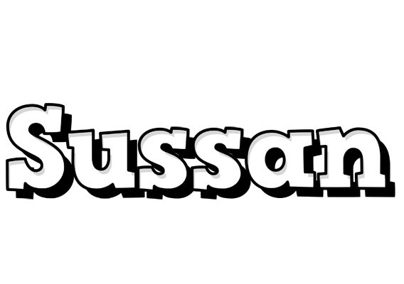 Sussan snowing logo