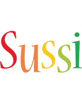 Sussi birthday logo