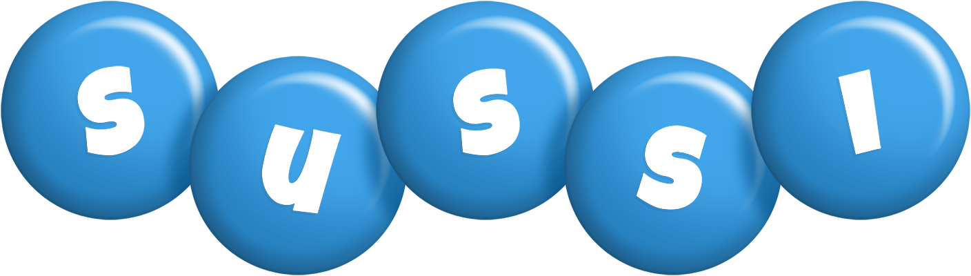 Sussi candy-blue logo