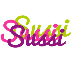 Sussi flowers logo