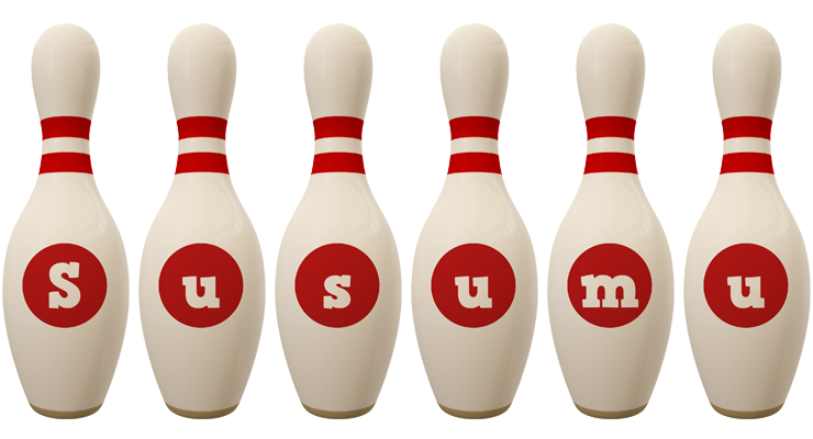 Susumu bowling-pin logo