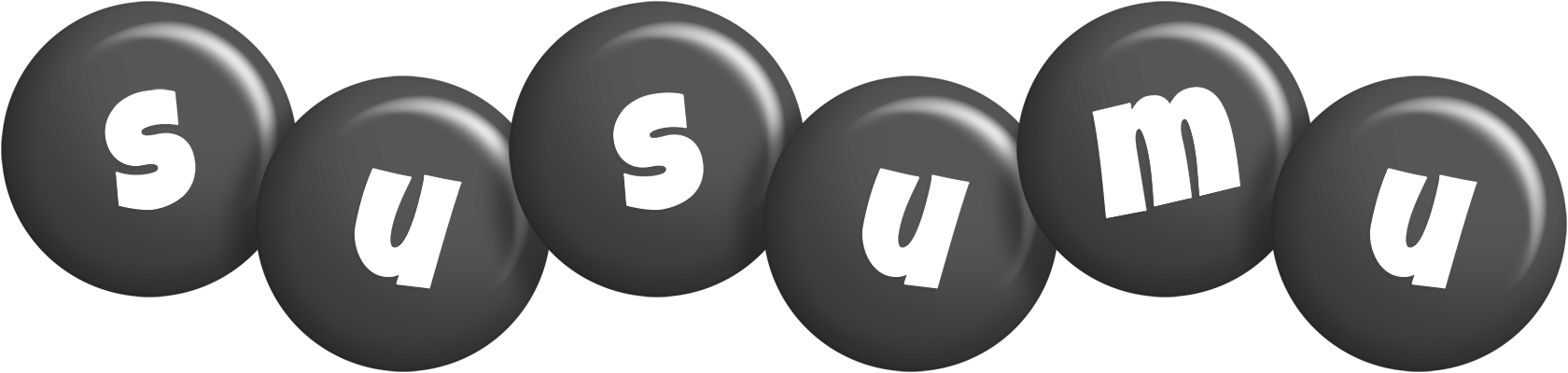 Susumu candy-black logo