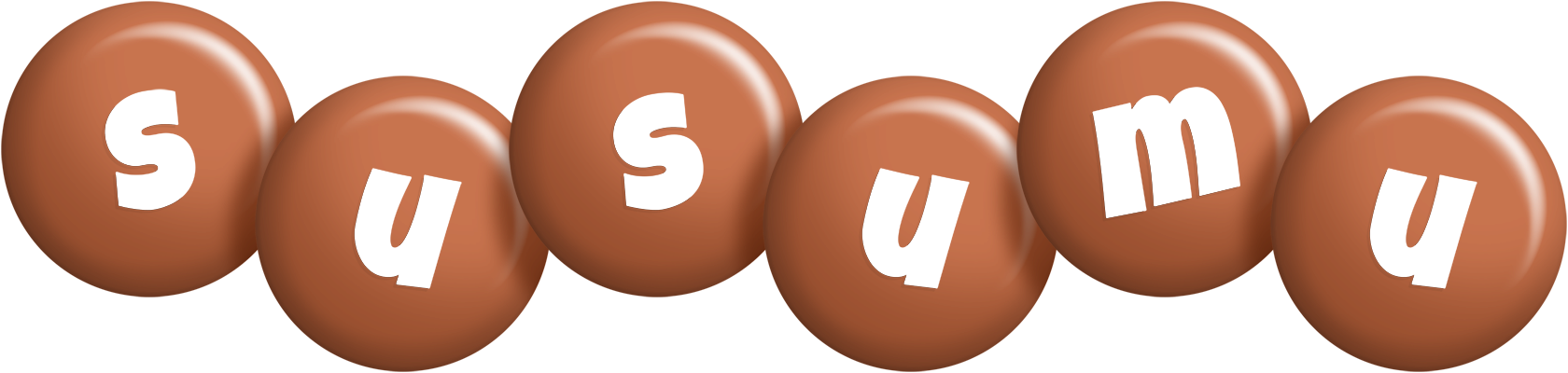 Susumu candy-brown logo