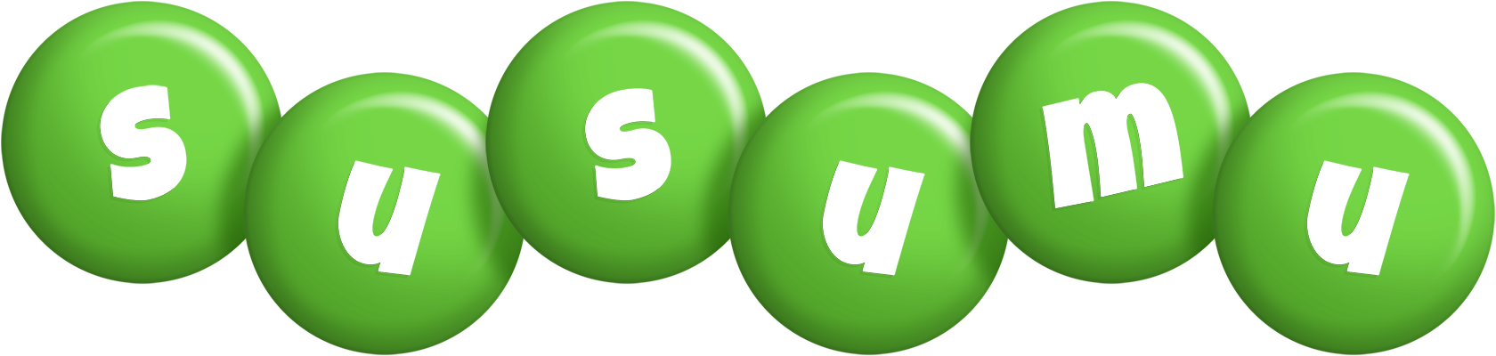 Susumu candy-green logo