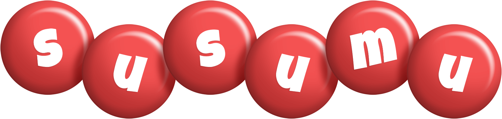 Susumu candy-red logo