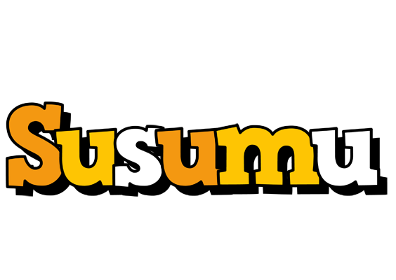 Susumu cartoon logo