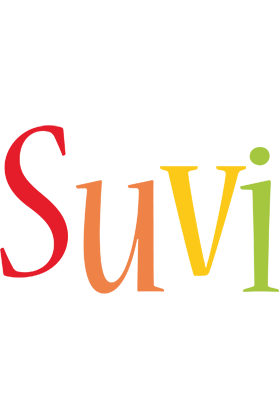 Suvi birthday logo