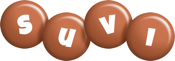 Suvi candy-brown logo